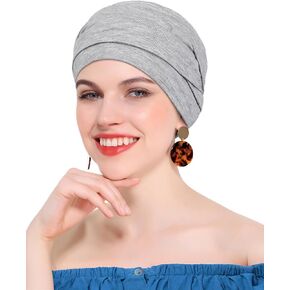 Feminine Chemo Headwear for Women-Soft, Comfortable Cancer Hats, Caps, Turbans & Beanies for Chemo Patients