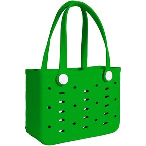 Small Rubber Beach Bag for kids, Travel Tote Bag for the Beach Boat Pool