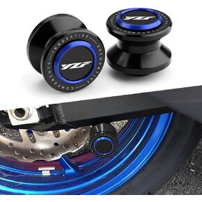 6MM Swingarm Spools Fit For Yamaha YZF R7 R1 R6 R6S R9 YZF600R 2023 2024 2025 | Rear Frame Stand R7 R3 R1 R9 M6 Swingarm Spools Frame Sliders R7 R3 R1 Stand Support Accessory YZF Accessories BE