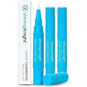 Jewelry Cleaning Pen Portable Diamond and Gemstone Cleaner for Rings and Other Jewelry Clean + Sparkle Stick for On-The-Go Ring Cleaning Pen Made in The USA