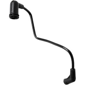 Fuel Pressure Regulator Vacuum Tube, High Temperature Resistant Leak Proof Rubber Hose for 4.8 L 5.3 L 6.0 L, Tight Fit Original Replacement 17113556, Compatible with GMC Chevrolet (Black)