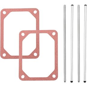 Gohantee 690981 690982 690971 تم تعيين قضيب الدفع مع حشية غطاء الصمام ، متوافق مع محرك Briggs Stratton ، استبدل 401577-0123-B1 405777 20A114 إلخ ، (2 مجموعة)