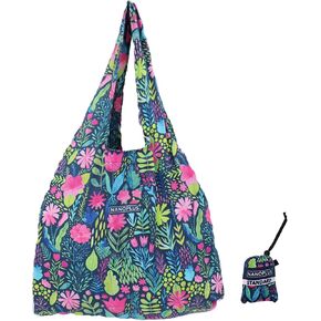 Ultimate Packable Travel Tote Bag - Reusable Shopping Bag - Compact & Portable & Lightweight
