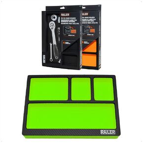 Railer Eva Foam Tool Tray-إكسسوارات مربع الأدوات المتميزة ومنظم التخزين مع منظم بتات ومقبس لدرج الأدوات الخاص بك