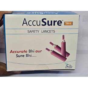 اتهام Saftey Lancets Twist Top Lancets (حزمة 100) 28 جم