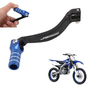 JFG Racing Motorcycle Folding Gear Shifter Shift Lever Pedal CNC for YZ65 2018 2020-2024 YZ85 2002-2024 YZ250F 2006-2013 WR250F 2008-2009 2011-2013 WR450F 2007-2015 Dirt Bike Blue