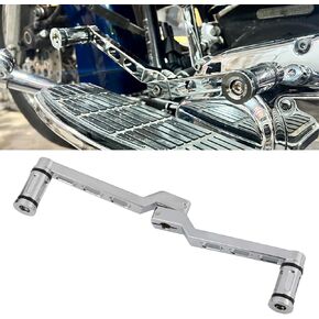 Heel Toe Shift Lever Brake Pedal Shift Peg for Harley Davidson Softail 1986-Later, Touring 1988-Later, Road Glide, Street Glide, Road King, Electra Glide, Tri Glide Trikes 2008-Later Black