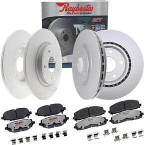 Raybestos Element3 Replacement Front Brake Rotor for Select Chrysler Pacifica/Town & Country/Voyager, Dodge Grand Caravan/Journey, and Volkswagen Routan Model Years (780964FZN)
