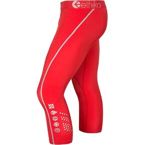 ethika الرجال subzero 3/4 ضيق | النيون الأحمر