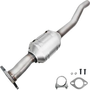 JT Exhaust Rear Catalytic Converter Compatible with Chevrolet Equinox 2010-2015, GMC Terrain 2.4L (Standard EPA Grade)