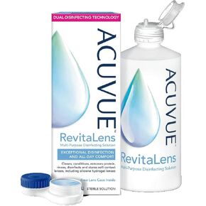 Acuvuee Lens Care Solution, Multi-Purpose Contact Solution, 12 Oz - 1 Pack