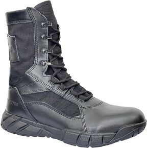 Lightweight Man Tactical Military Boots Combat Boots Anti-Collision Side Zipper Training Lace Up Outdoor Hiking Breathable Shoe