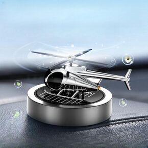 ناشر السيارات هادئ وأنيق طائرة هليكوبتر دائرة التحرير الشمسية Decord Decord Auto-Roting Airpier للرجال والعشاق العسكريين يعزز تجربة القيادة (الأحمر)