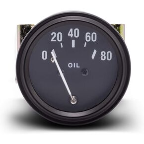 Omix-Ada | 17210.03 | Engine Oil Pressure Gauge | OE Reference: 647058 | Fits 1948-1967 Willys CJ2A / CJ3A / Jeep CJ3B