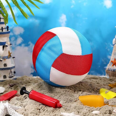 كرة طائرة Threan مقاس 8.5 بوصة مقاومة للماء مع تقنية Sure Grip Technology Water Beach Pool Volleyball للأطفال والمراهقين والبالغين لعبة حمام السباحة في الهواء الطلق وداخل المنزل in Kuwait