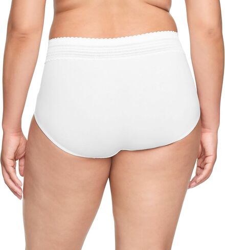 Warner's Women's No Pinching No Problems Dig-Free Cotton Blend High-Waist 3-Pack Brief Rs2093p in Saudi Arabia