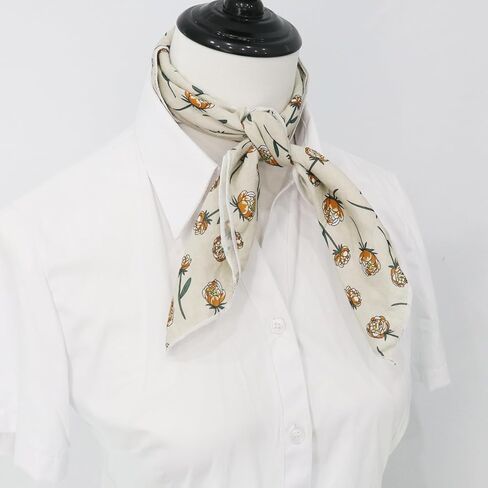 Floral Bandanas for Women Men, 21.56" Square Cotton Head Scarf Bandana Headband Handkerchief for Beach Camping Running in Kuwait