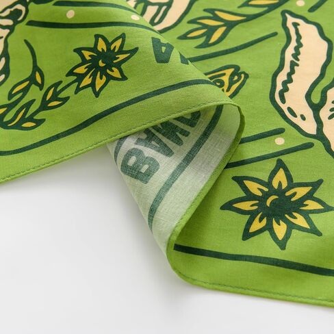 22"x22" Forest Animal Cotton Bandana Multi-Purpose Headbands in Kuwait
