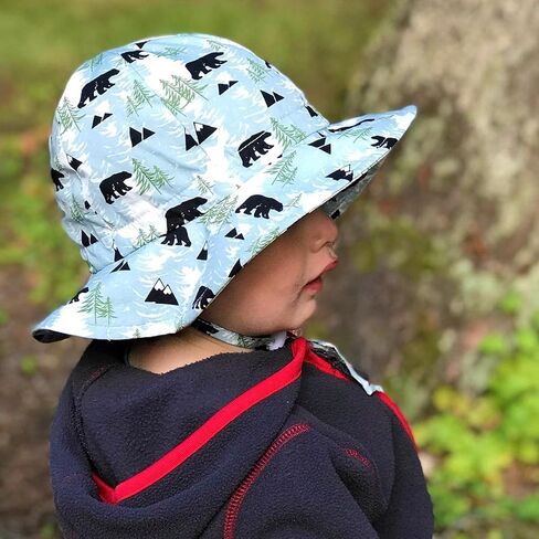 JAN & JUL Breathable Cotton Sun Hat with 50+ UPF Protection for Toddler Boys in Saudi Arabia