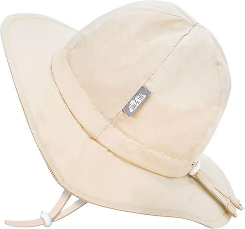 JAN & JUL Breathable Cotton Sun Hat with 50+ UPF Protection for Toddler Boys in Saudi Arabia