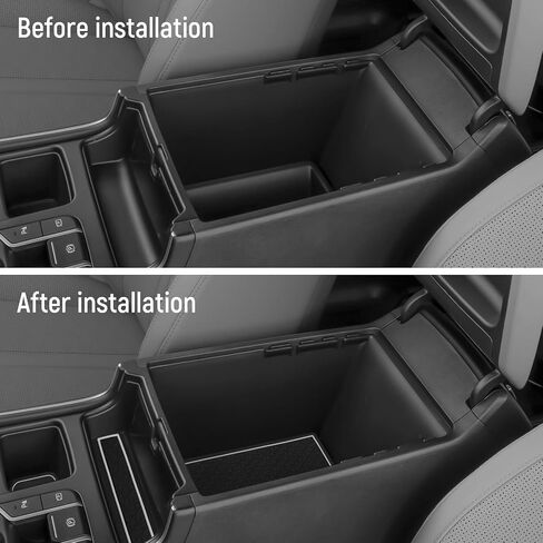 ZZEQYG Center Console Liner for Kia Sorento 2021 2022 2023 2024 2025 Accessories Cup Holder Mat, Door Slot Mats, Coaster Trim, Non-Slip Dust Interior 21PC Set (Black & White Trim) in Kuwait