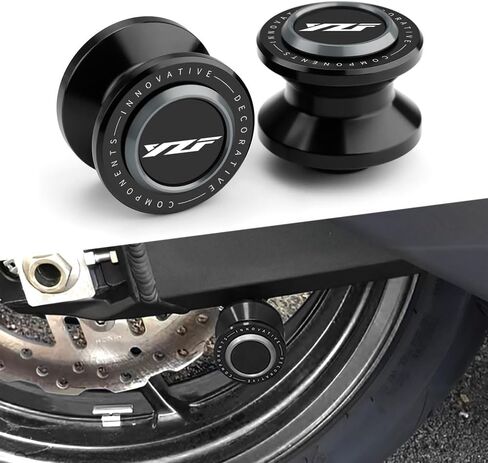 6MM Swingarm Spools Fit For Yamaha YZF R7 R1 R6 R6S R9 YZF600R 2023 2024 2025 | Rear Frame Stand R7 R3 R1 R9 M6 Swingarm Spools Frame Sliders R7 R3 R1 Stand Support Accessory YZF Accessories BE in Kuwait