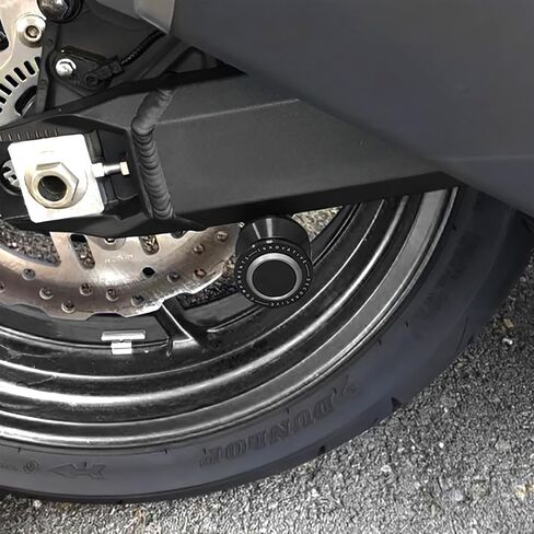 6MM Swingarm Spools Fit For Yamaha YZF R7 R1 R6 R6S R9 YZF600R 2023 2024 2025 | Rear Frame Stand R7 R3 R1 R9 M6 Swingarm Spools Frame Sliders R7 R3 R1 Stand Support Accessory YZF Accessories BE in Kuwait