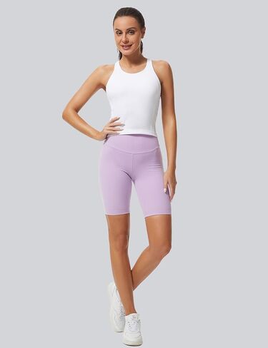 قمم دبابات Mathcat تجريب للنساء Racerback Basic Runks Tops Muscle Athletic Tops مع بنيت في حمالة صدرية in Saudi Arabia