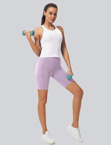 قمم دبابات Mathcat تجريب للنساء Racerback Basic Runks Tops Muscle Athletic Tops مع بنيت في حمالة صدرية in Saudi Arabia