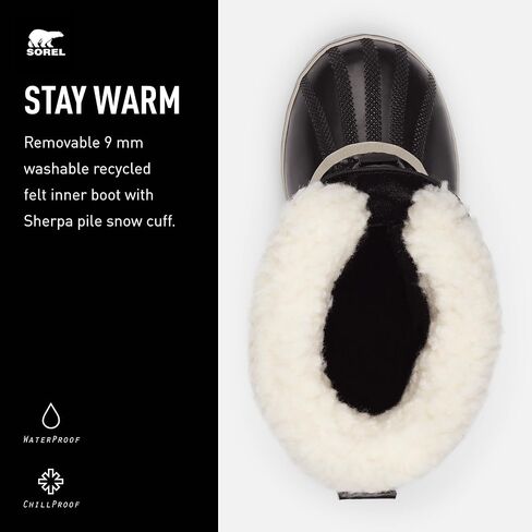 Sorel Kids Yoot Pac Nylon Snow Boots in Kuwait