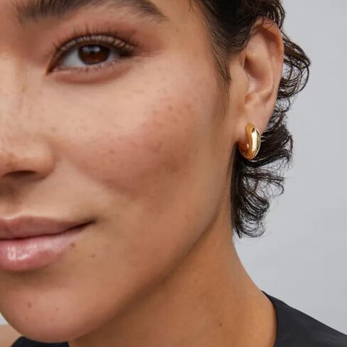 Kendra Scott Mikki Metal Huggie Earring, Fashion Jewelry for Women in Kuwait