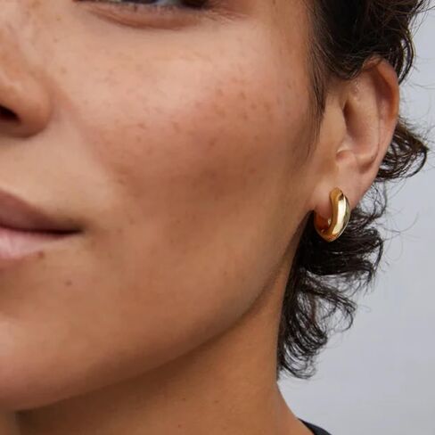 Kendra Scott Mikki Metal Huggie Earring, Fashion Jewelry for Women in Kuwait