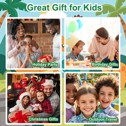 Kids Camera, Digital Camera for Girls with 64G SD Card, 48 MP HD 1080P IPS Screen Dual Selfie Digital Toddler Video Camera Toy for Kids, Great Christmas Birthday Gift for Boys and Girls in Kuwait
