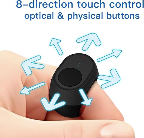 صفحة Bluetooth Page Turner Ring Scroller لـ Kindle ، مصراع الكاميرا المجاني ، وتسجيل فيديو حساسة للمس وموسيقى وحدة التحكم عن بُعد ، والتحكم عن بُعد لـ iPhone & Android in Kuwait