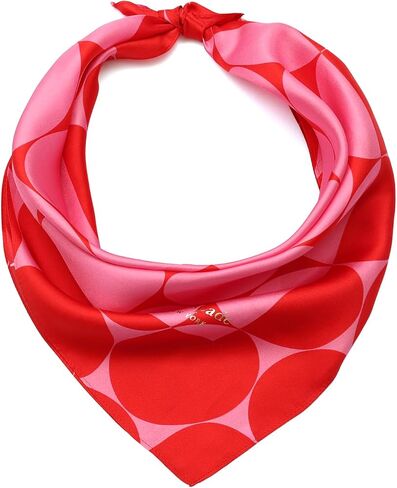 Kate Spade New York Womens Dot Dot Silk Bandana Darf و Sicslish & Lightweight Fashion Assactory in Kuwait