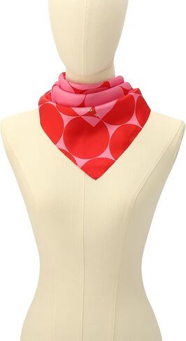 Kate Spade New York Womens Dot Dot Silk Bandana Darf و Sicslish & Lightweight Fashion Assactory in Kuwait