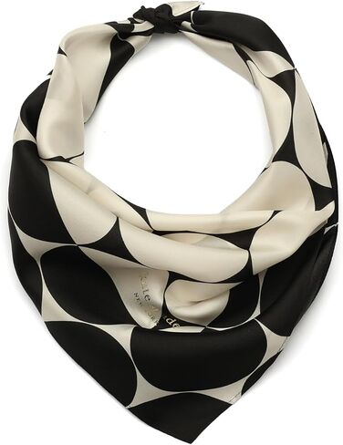 Kate Spade New York Womens Dot Dot Silk Bandana Darf و Sicslish & Lightweight Fashion Assactory in Kuwait
