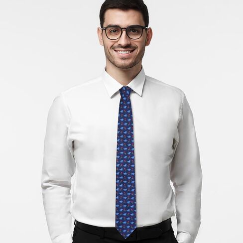 Mens Novelty Horse Horse Racing Tie 3.27" (8.3CM) Novelty Horse Ties For Men in Saudi Arabia