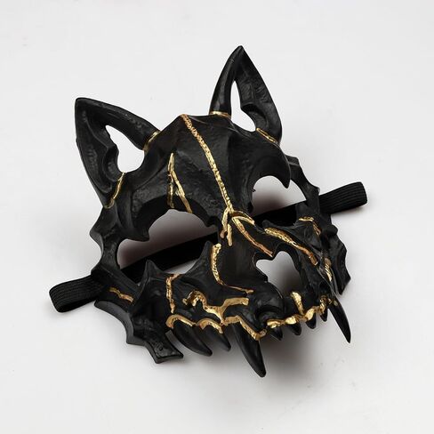 L'VOW Adult Full Face Mask Animal Skull Mask Realistic Scary Head Mask for Masquerade Halloween Party in Kuwait