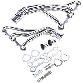 GELUOXI Stainless Steel Headers Replacement for Small Block Chevy GMC Trucks 1966-1987 C10 C20 C30 K10 K20 K30 305 327 350