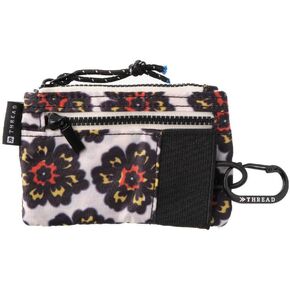 Thread Wallets Pouch Wallet – Compact Zip Wallet with Clear ID Window, Coin & Card Pockets, and Key Stash – Lightweight Rip-Stop Travel Wallet for Men & Women (Gwen)