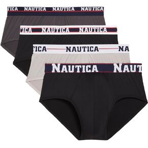 Nautica Men's 4 Pack Limited Edition Micro Stretch Briefs