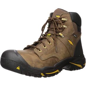 KEEN Utility Men's MTVernon 6" Steel Toe Waterproof Work Boot