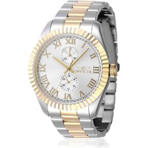 Invicta Specialty Men 43mm Stainless Steel Steel Silver dial VH61 Quartz