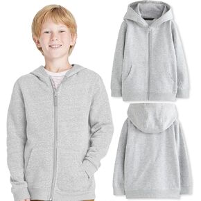 الأطفال zip up woodie sweatshirt للأطفال والشباب البالغين - هوديي سستة مرجحة للجنسين للأطفال