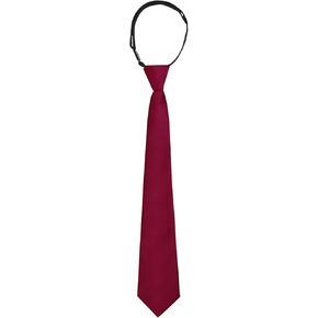 Sucrain 1pcs Necktie Pre-tied Adjustable Neck Strap Tie for Uniform Matching Wedding Graduation Cosplay