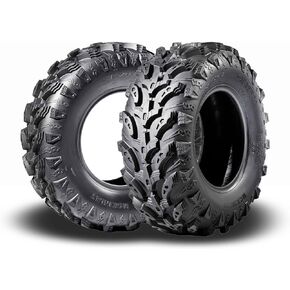 MCKINLEY UTV ATV Tires 26X10-12 6-Ply Super Mud 26X10X12 All Terrain X611, Set 2