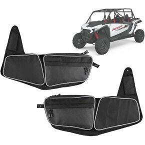 حقيبة الباب الأمامي لعام 2024/2025 Polaris RZR XP 1000/4 1000 ، أكياس تخزين مساحة كبيرة ، أكياس أدوات جانبية مقاومة للماء ، متوافقة مع 2024/2025+ XP 1000