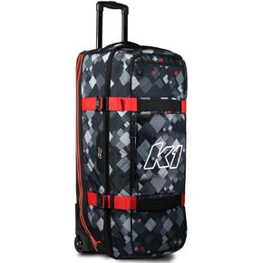 K1 Nomad II Lifestyle Lig Roller Gear Bag - أسود ، أحمر ، رمادي ، أبيض