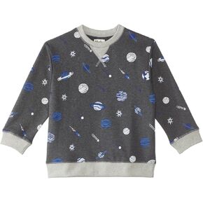 Hatley Boy's Space Explorer Pullover (طفل صغير/أطفال صغار/أطفال كبيرون)